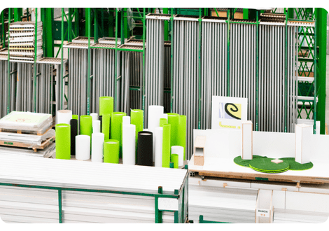 Gestion de Materiales Servis Foto de los materiales de Servis para poder hacer su trabajo como empresa organizador de congresos y especializada en el diseño de stands